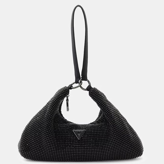 GUESS JEWELS Black Wristlet Shoulder Bag