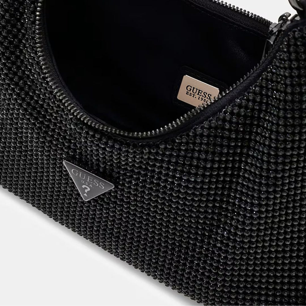 GUESS JEWELS Black Wristlet Shoulder Bag