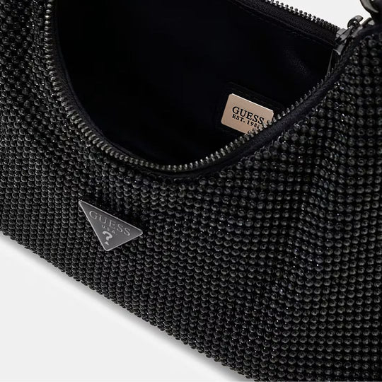 GUESS JEWELS Black Wristlet Shoulder Bag