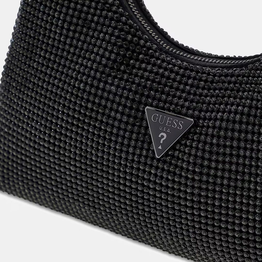 GUESS JEWELS Black Wristlet Shoulder Bag