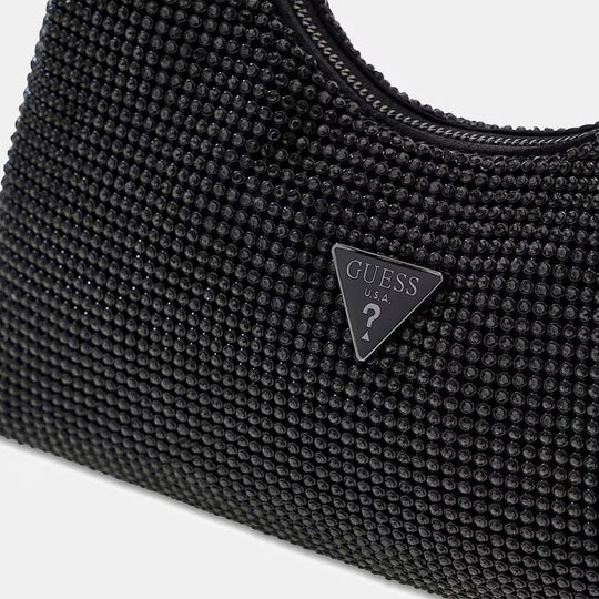 GUESS JEWELS Black Wristlet Shoulder Bag