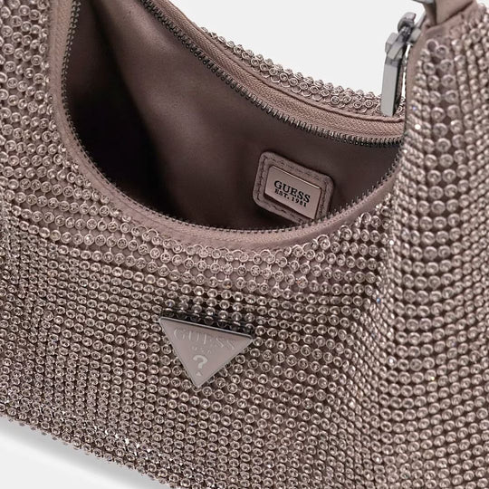 GUESS JEWELS Gold Wristlet Shoulder Bag