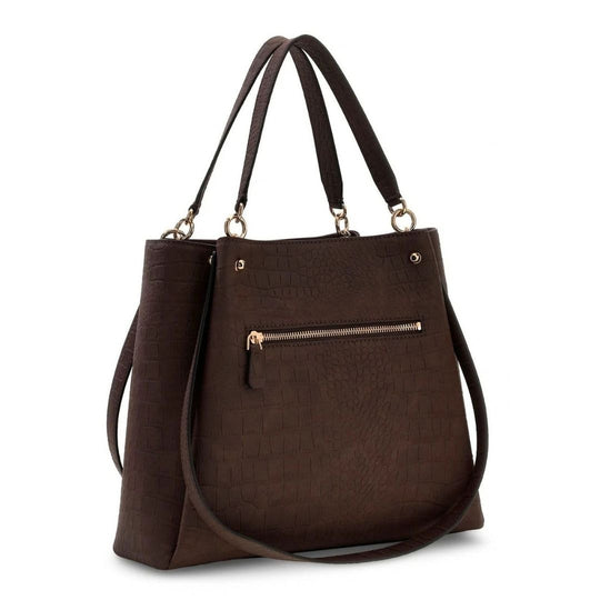 GUESS LORELLA Large Brown Crossbody