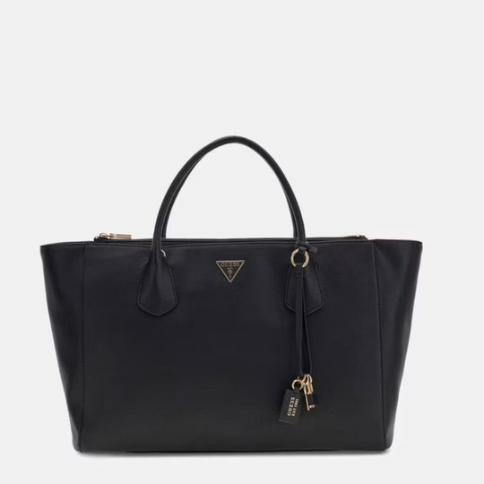 GUESS MARISSA Travel Black Totebag
