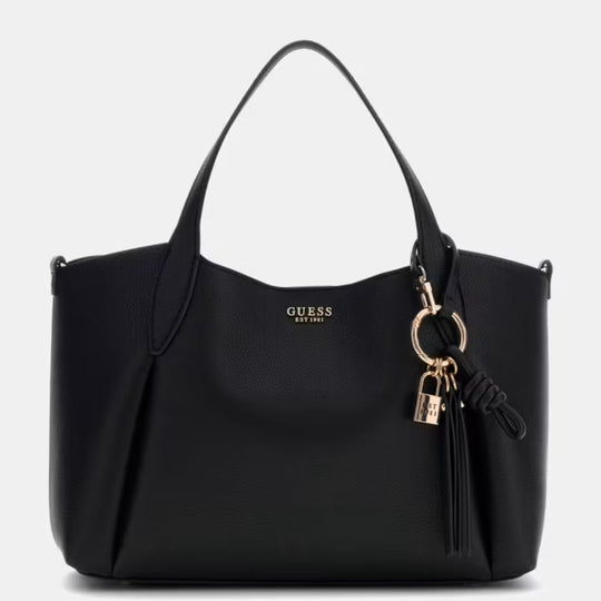 GUESS MELODY Black Large Crossbody