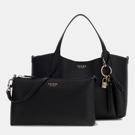 GUESS MELODY Black Large Crossbody