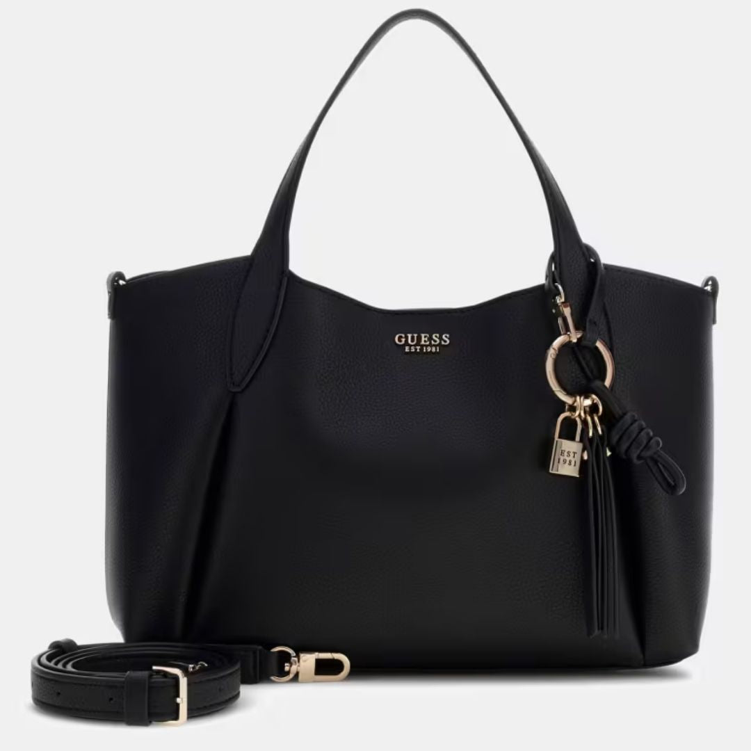 GUESS MELODY Black Large Crossbody