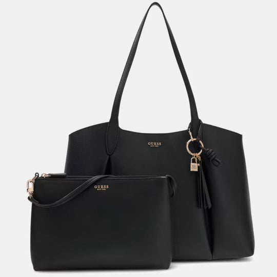 GUESS MELODY Black Large tote