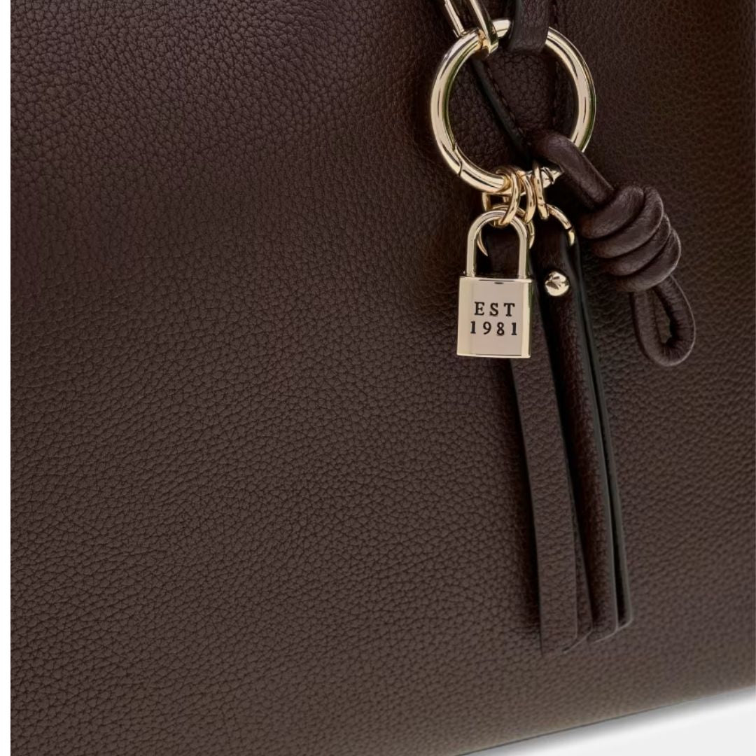 GUESS MELODY Brown Large Crossbody
