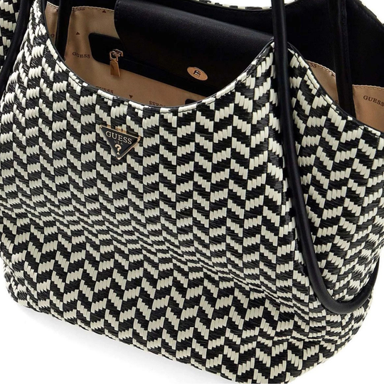 GUESS TESSI Black 2 in 1 Pochette Shopper
