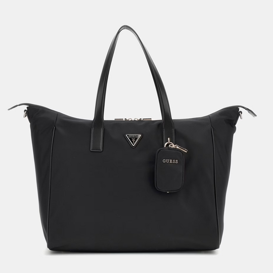 GUESS G WAVE Black Nylon Weekender Bag