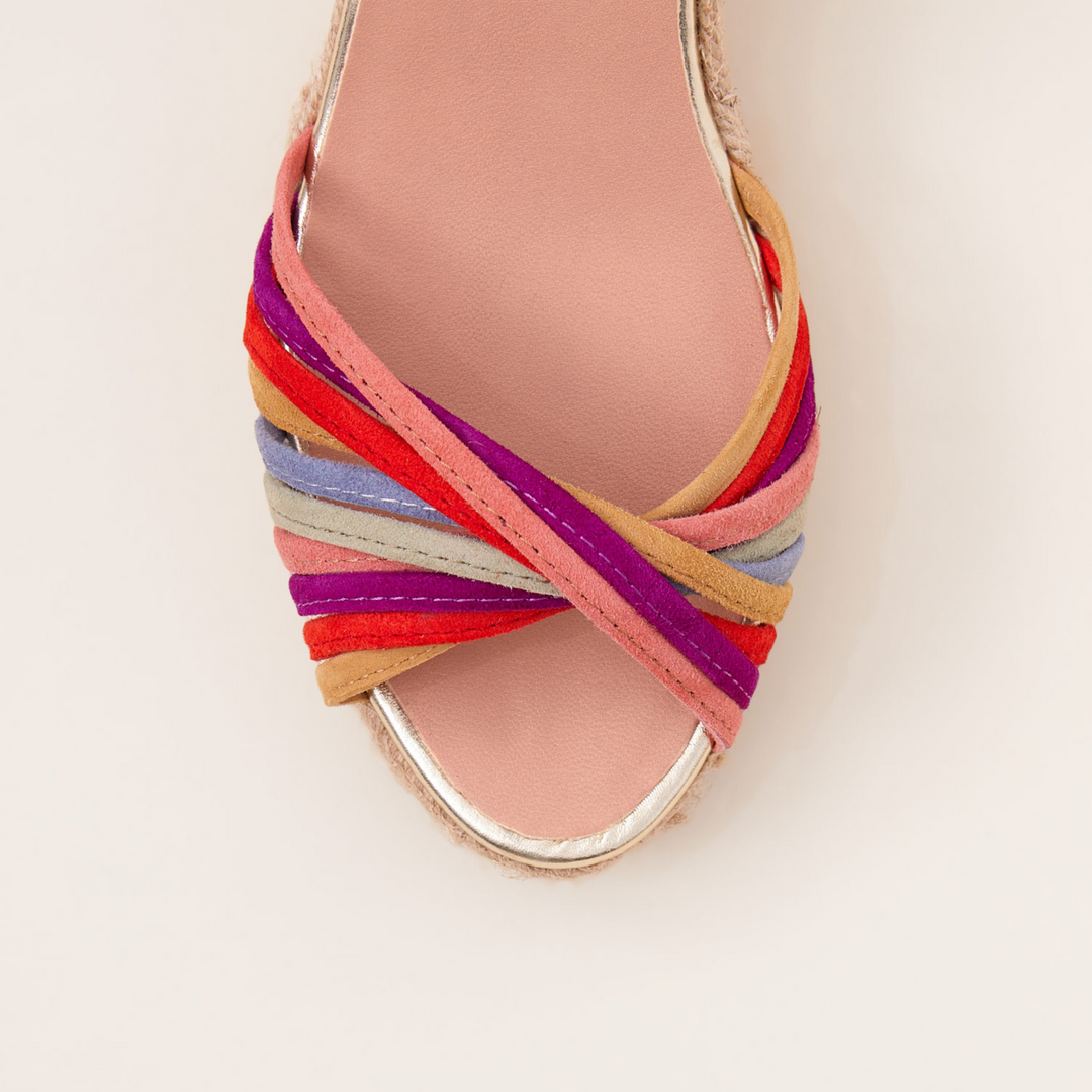 Gaimo KLOSSI Multicoloured Wedge Espadrille