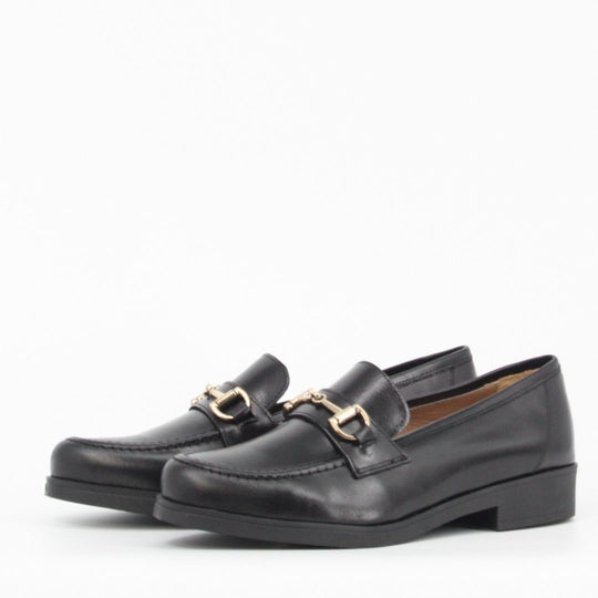 Gerry Mc Guire's COPI Black Leather Loafer