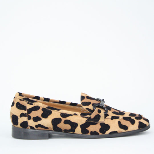 Gerry Mc Guire's DANTE Suede Leopard Print Loafers