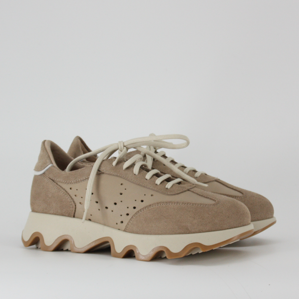 Gerry Mc Guire's JACINTA Taupe Trainers