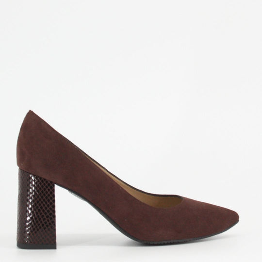 Gerry Mc Guire's MEDINA Suede Brown Court Shoes