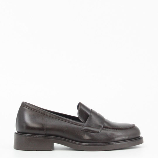 Gerry Mc Guire's PENNY Chocolate Leather Loafer