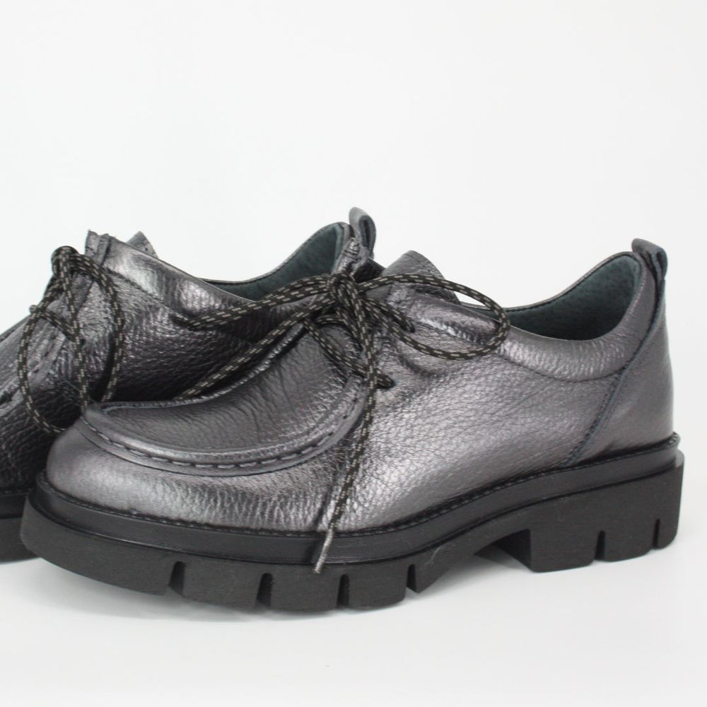 Gerry Mc Guires WALLABY Silver Chunky Loafer