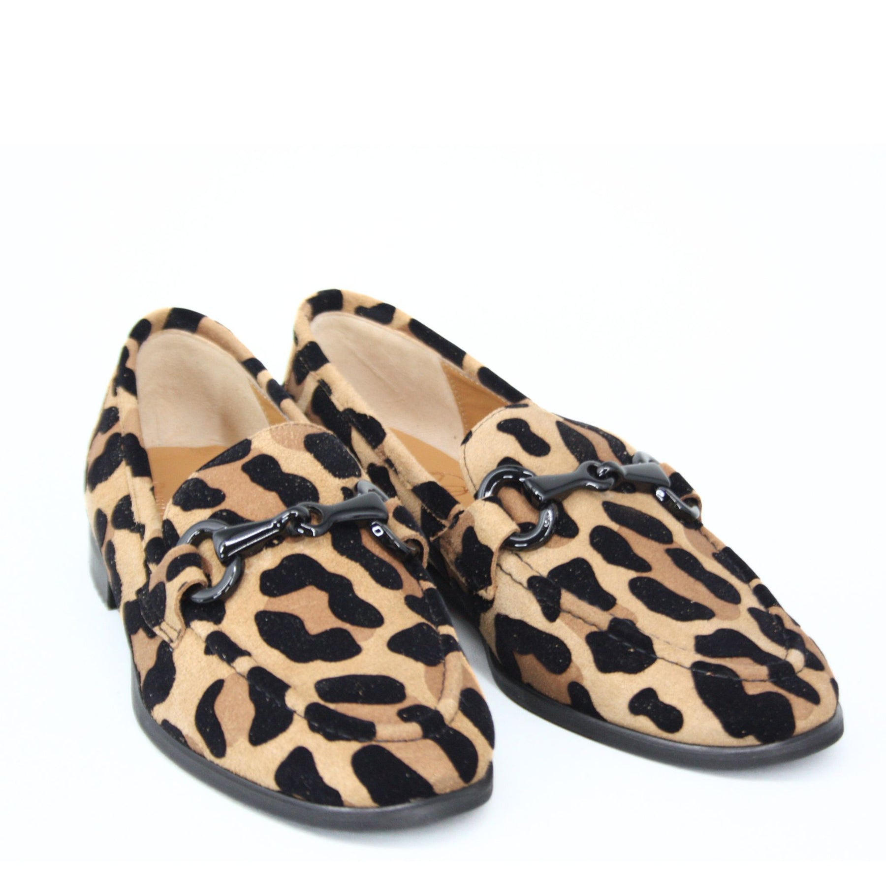 Coach leopard loafers new arrivals
