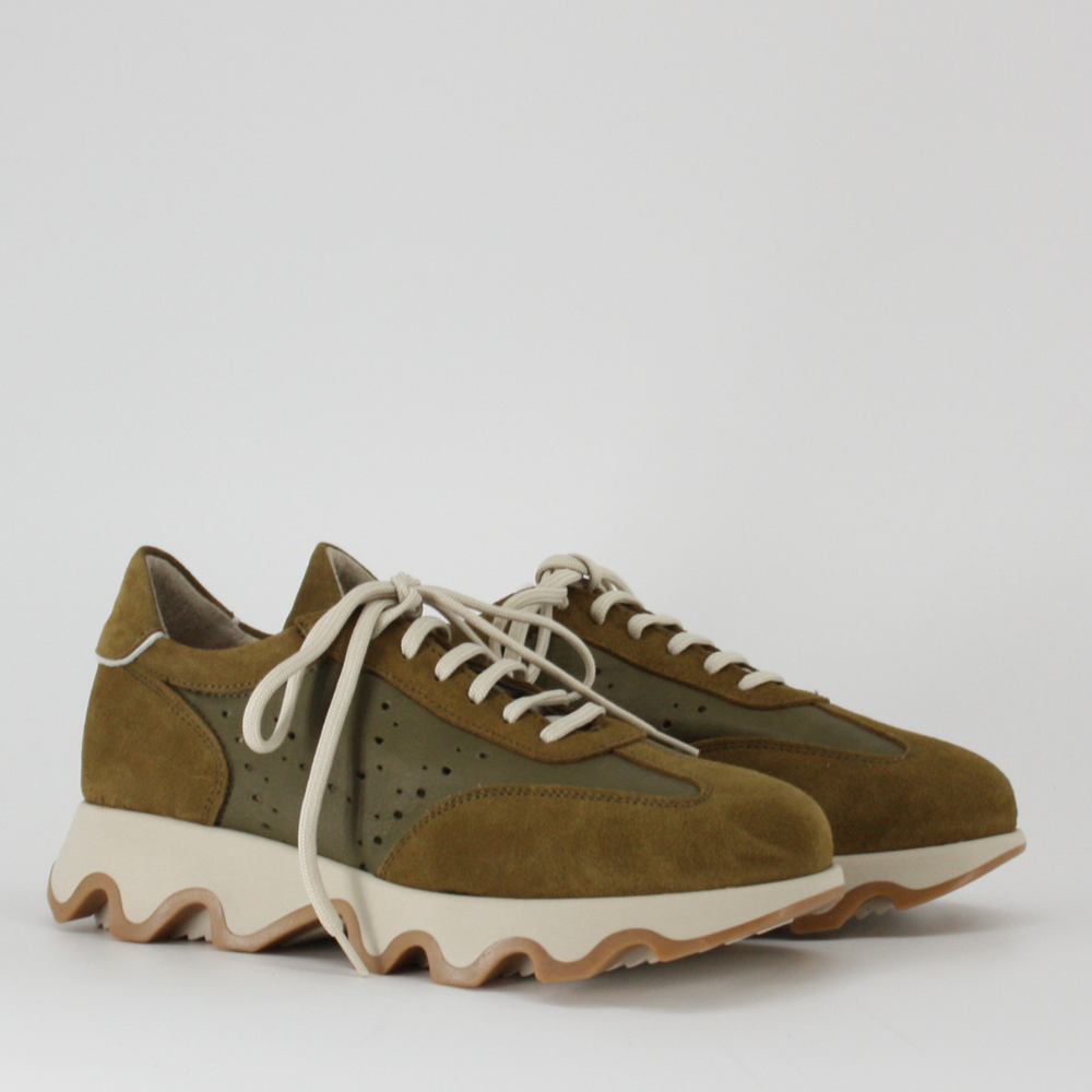 Gerry Mc Guire's JACINTA Olive Trainers