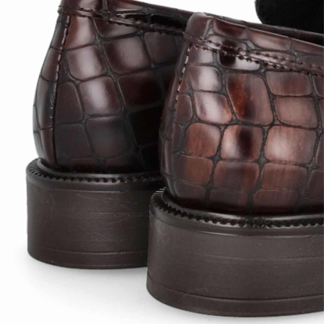 Gerry McGuire's Sierra Croc Brown Loafer