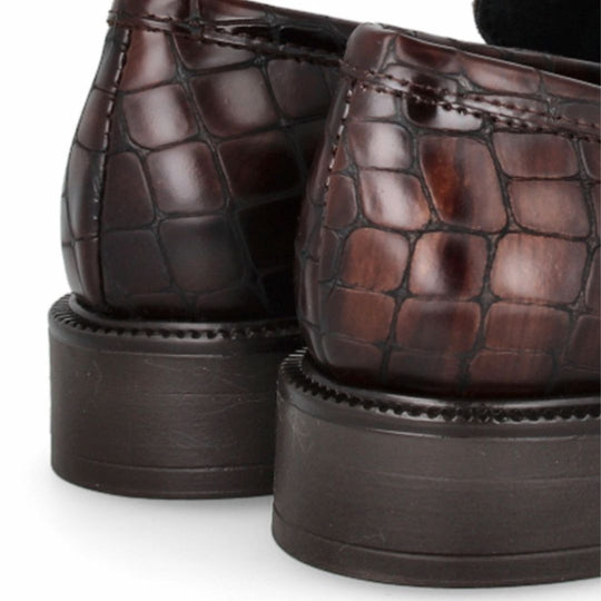 Gerry McGuire's Sierra Croc Brown Loafer