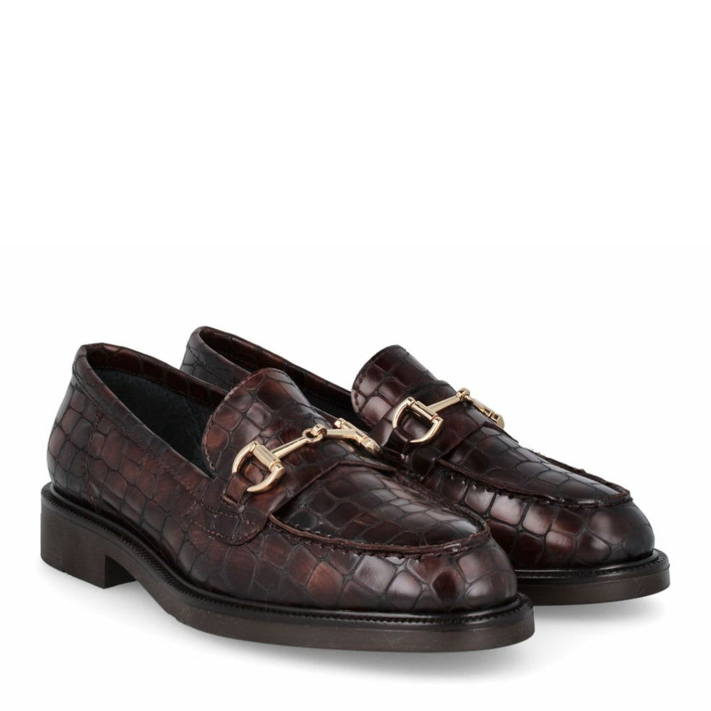 Gerry McGuire's Sierra Croc Brown Loafer