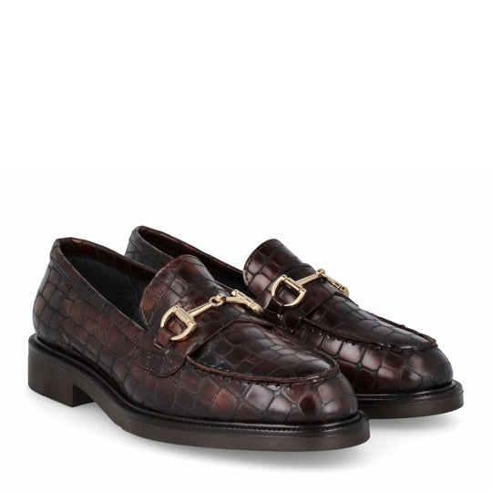 Gerry McGuire's Sierra Croc Brown Loafer