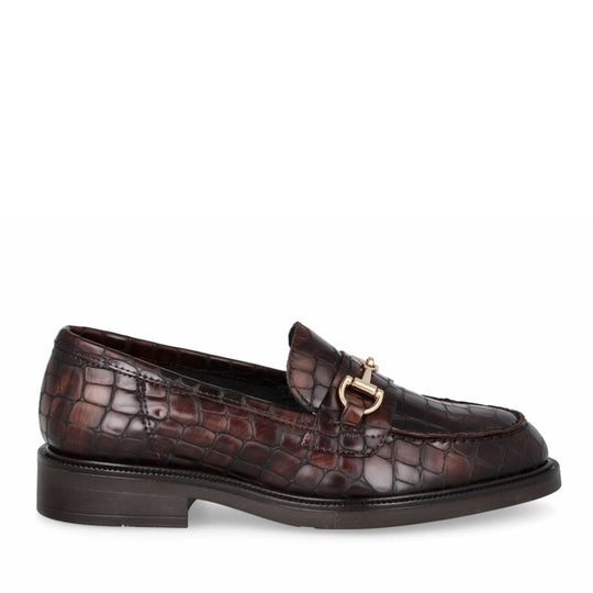 Gerry McGuire's Sierra Croc Brown Loafer