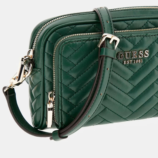 Guess ANNING Forest Green Crossbody