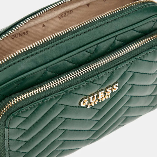 Guess ANNING Forest Green Crossbody