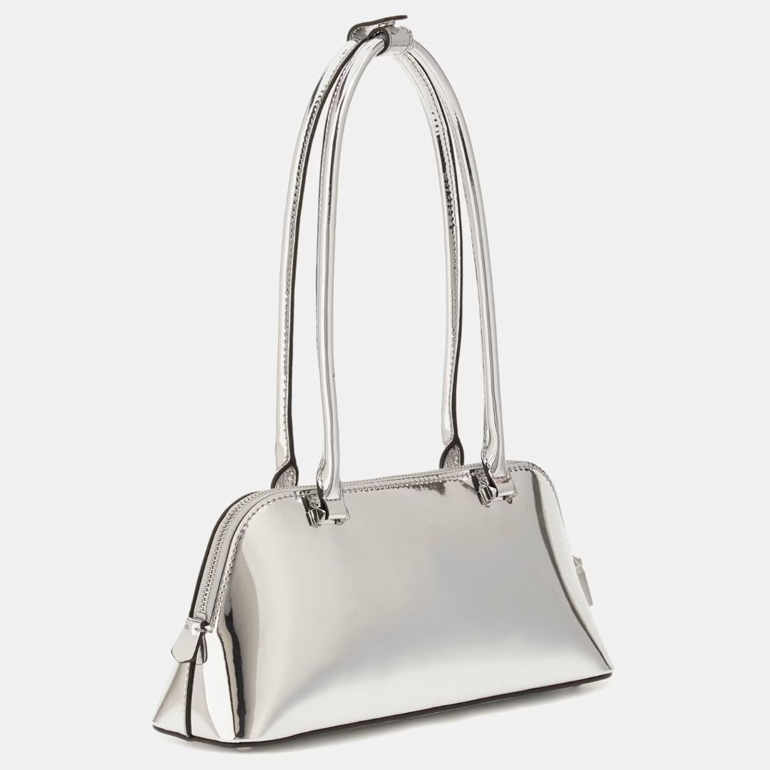 Guess ARNELA Silver Shoulder Bag