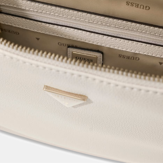 Guess DANYA Off-White Logo Shoulderbag