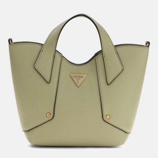 Guess DARCY Olive Mini Totebag