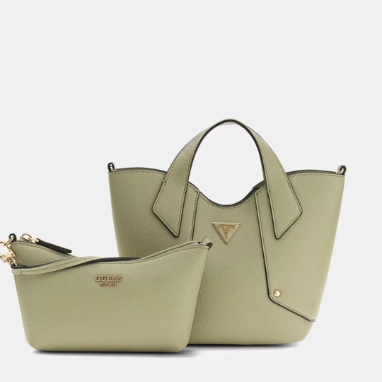Guess DARCY Olive Mini Totebag