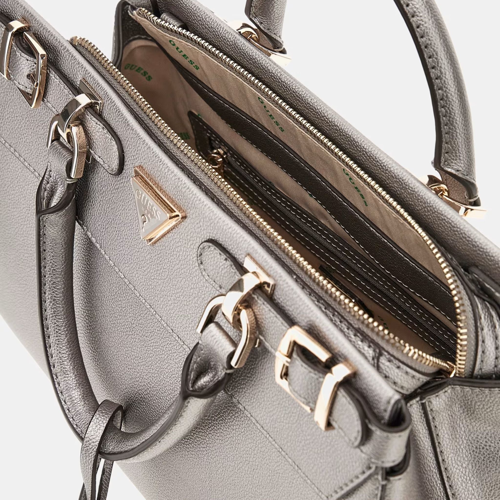 Guess ECO ALI Metallic Satchel