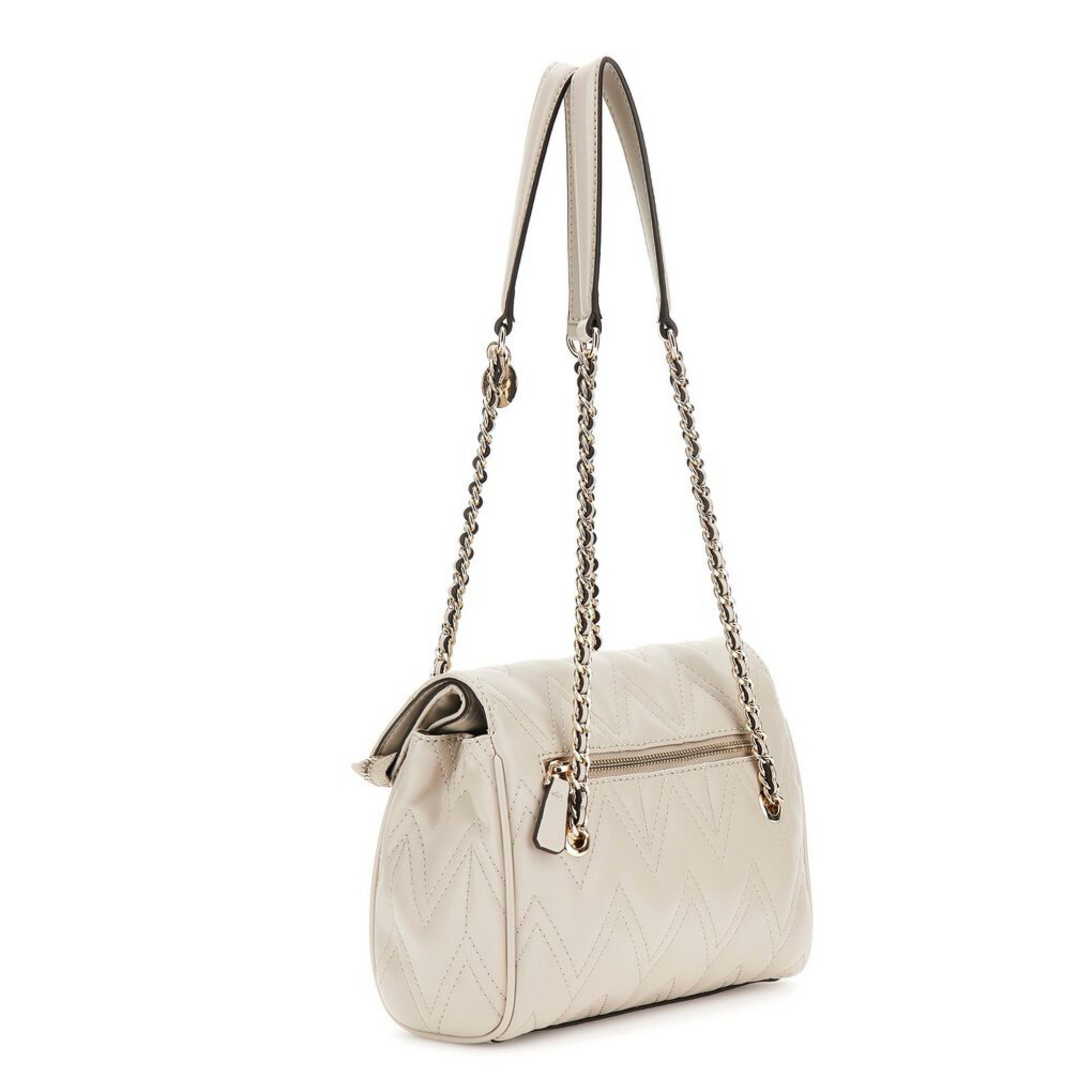 Guess EDA Large Flap White Hobo Gerry McGuire s