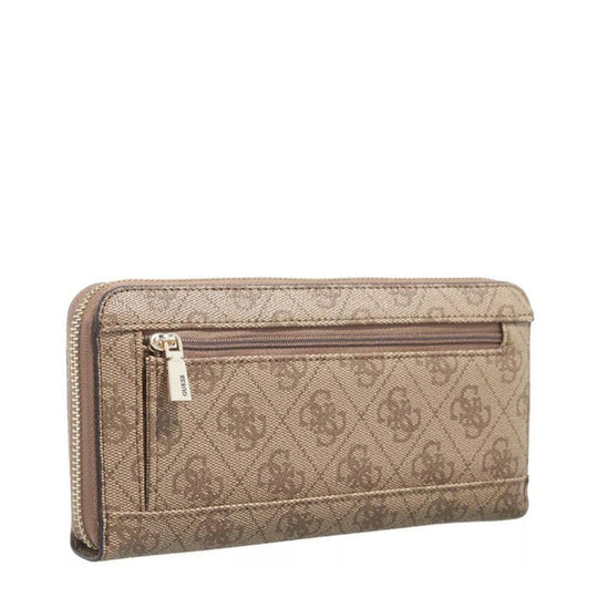 Guess LAUREL Beige Zip Wallet