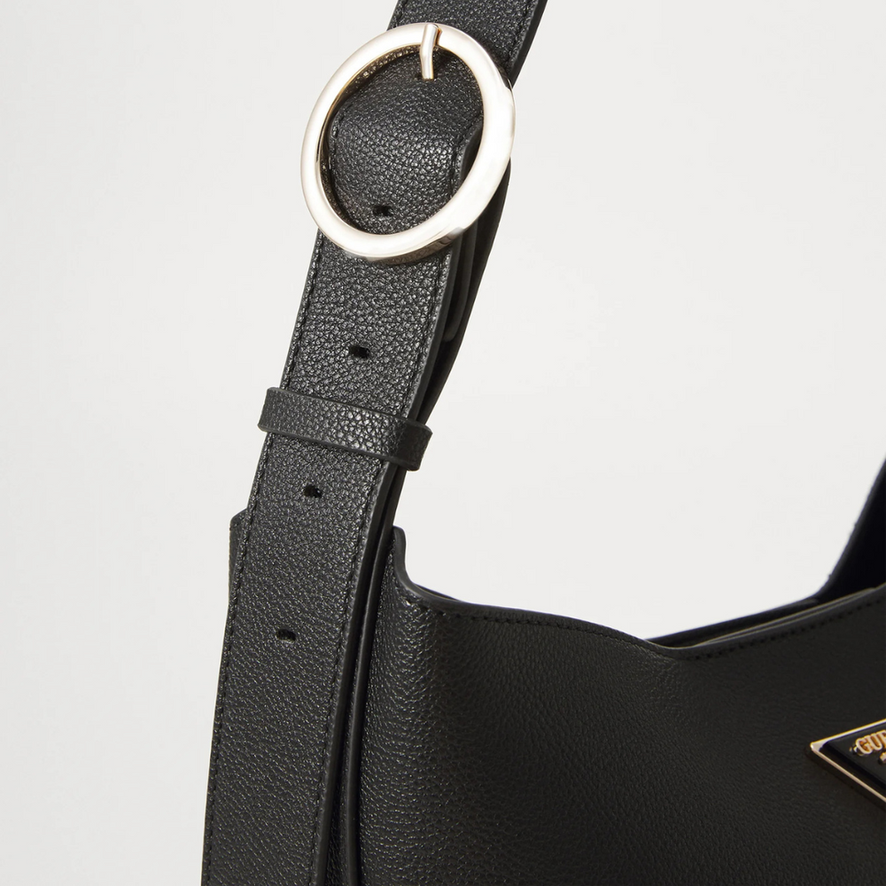 Guess MERIDIAN II Black Bucket Bag