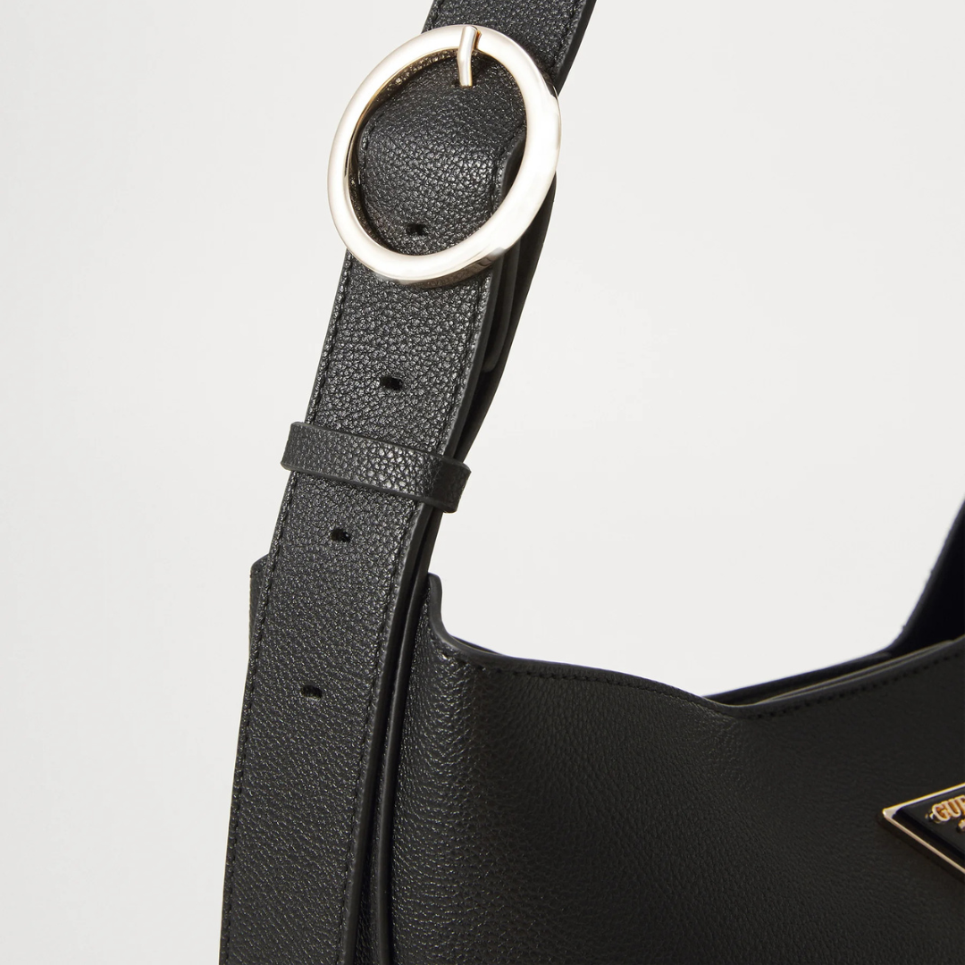 Guess MERIDIAN II Black Bucket Bag