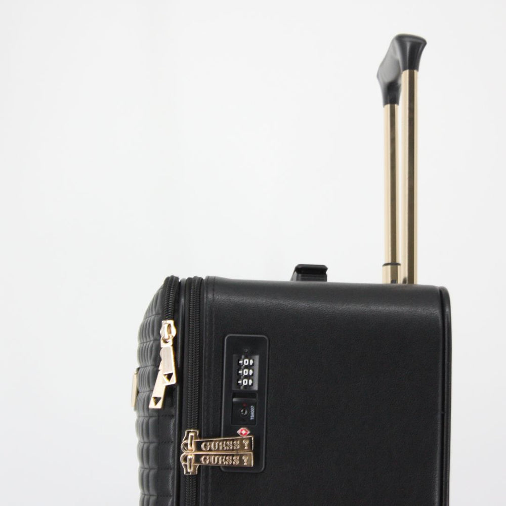 Guess NADIRA 18 In 8 Wheeler Black Trolley