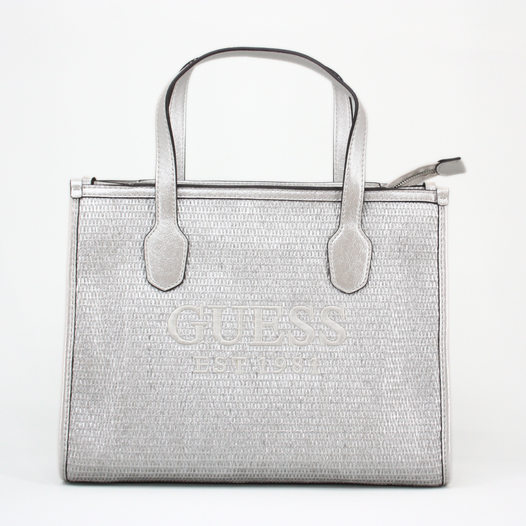 Guess SILVANA Silver Totebag