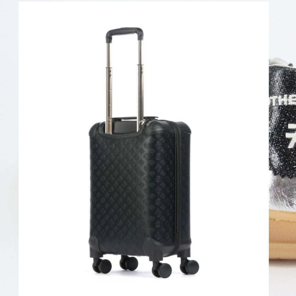 Guess WILDER TRAVEL Walizka podręczna brązowa