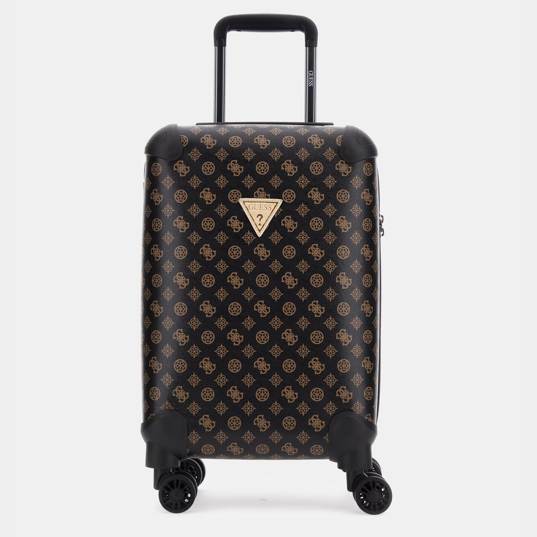 Guess WILDER TRAVEL Small Brown Suitcase