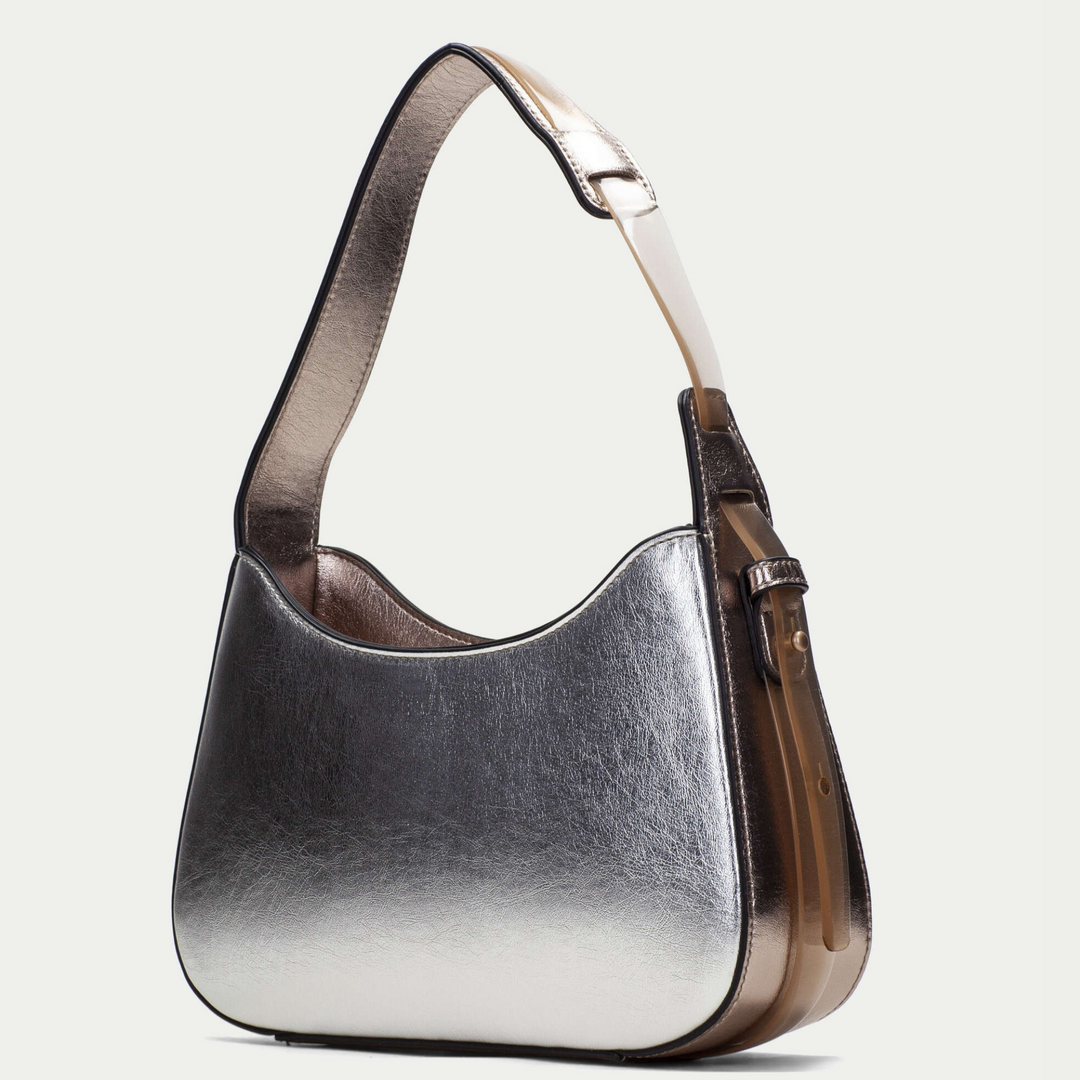 Hispanitas BOLOS IBIZA Silver Metallic Shoulderbag