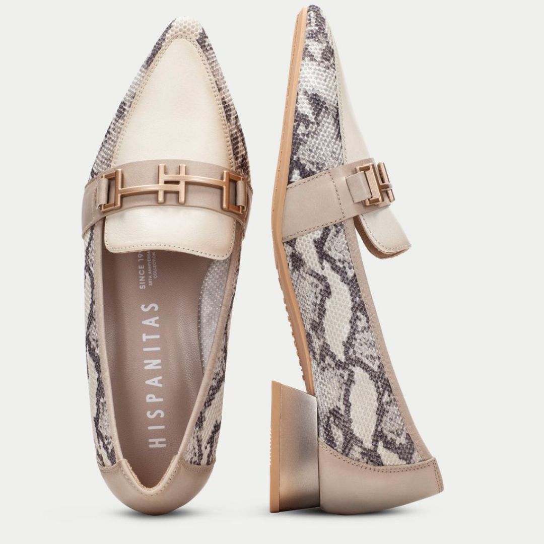 Hispanitas DALI Python-Taupe Pump