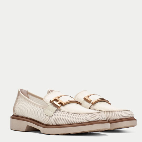 Hispanitas SEATTLE Bronze & Mesh Loafer