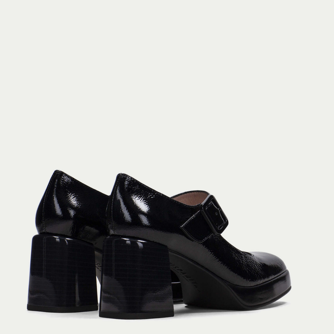 Hispanitas TOKOYO Black Heeled Mary Jane Shoes