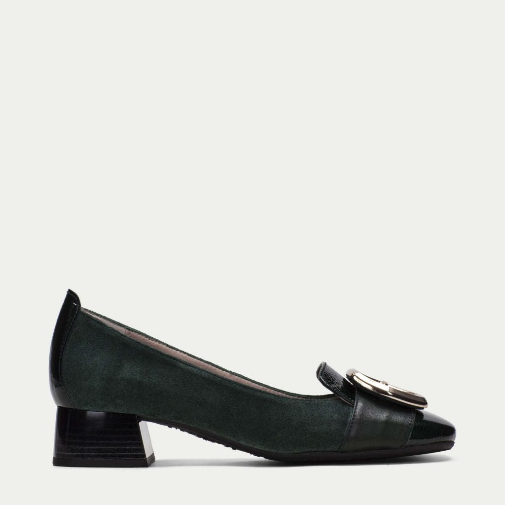 Hispanitas MANILA Low Heel Court in Forest Green