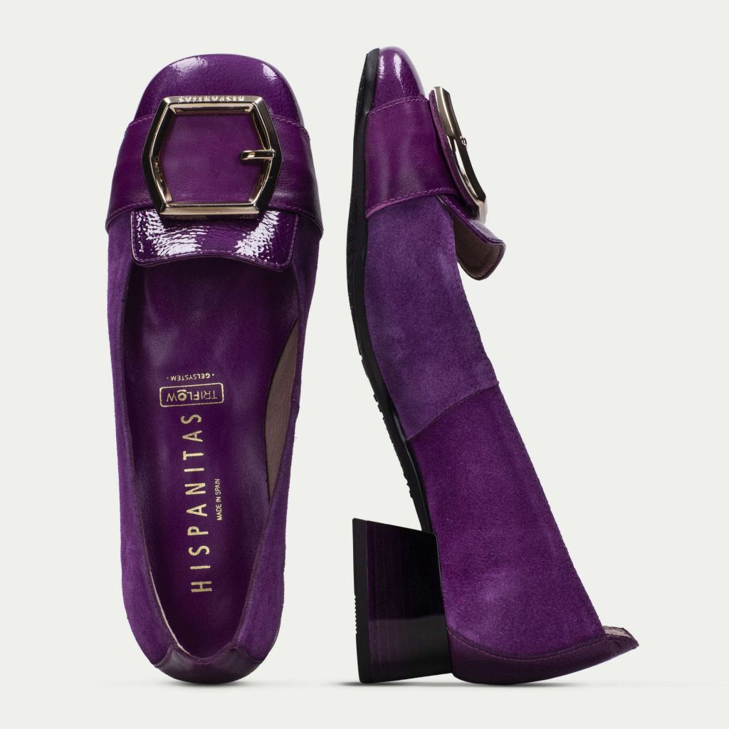 Hispanitas MANILA Low Heel Court in Magenta